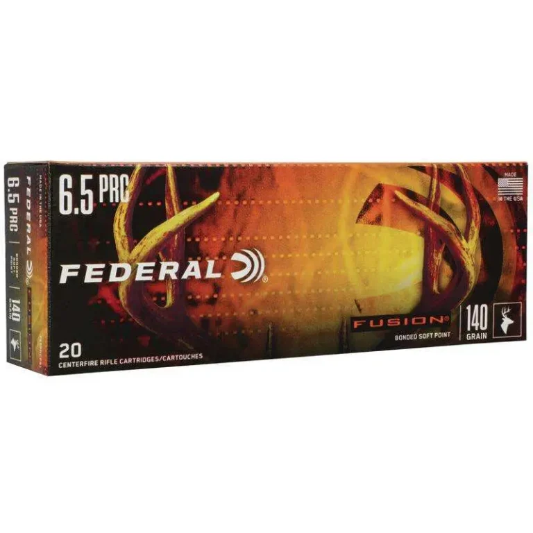 Federal Fusion Rifle Ammo 6.5 PRC 140 gr. Fusion 20 rd. Federal Fusion Rifle Ammo 6.5 PRC 140 gr. Fusion 20 rd.