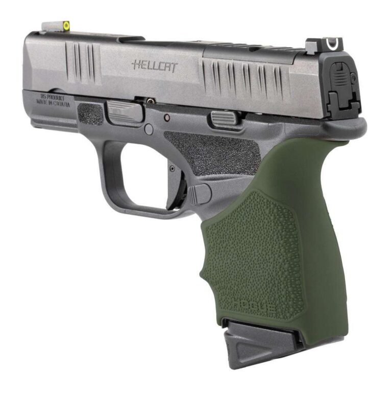 HandAll Beavertail Grip Sleeve Springfield Armory Hellcat Green