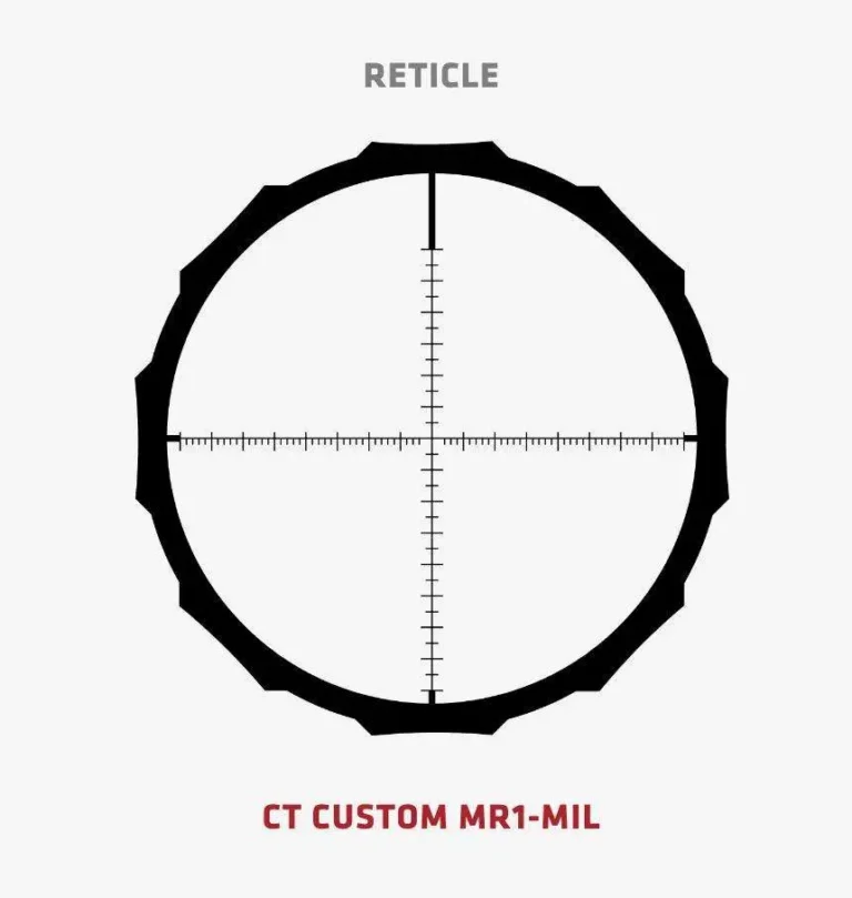 Hardline 3-12X42 30MM MR1-MIL Matte Hardline 3-12X42 30MM MR1-MIL Matte