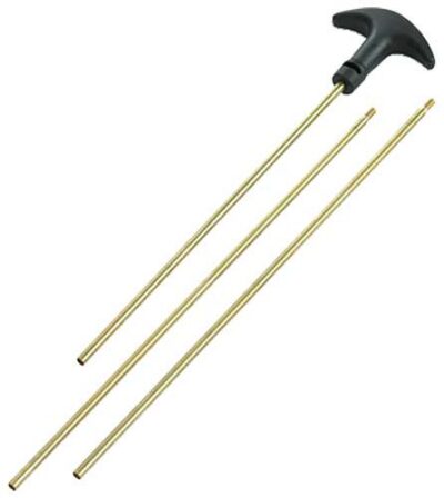 OUTERS CLEANING ROD BRASS 3-PC UNIVERSAL RIFLE/SHOTGUN/PISTOL ( 6 PER CASE )