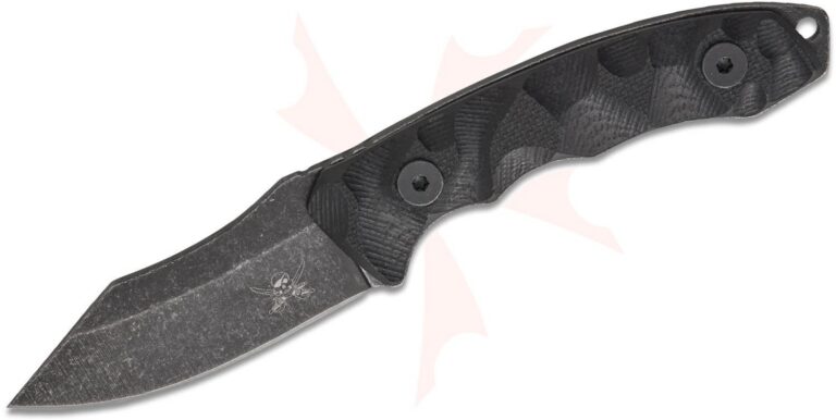 Skallywag Tactical The Mini MK2 Fixed Blade Neck Knife 2″ Black Stonewashed Clip Point Blade, Scalloped Black G10 Handles, Kydex Sheath with Beaded Chain – The Mini – Black Skallywag Tactical The Mini MK2 Fixed Blade Neck Knife 2″ Black Stonewashed Clip Point Blade, Scalloped Black G10 Handles, Kydex Sheath with Beaded Chain – The Mini – Black