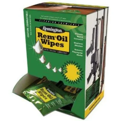 Rem Oil Wipes 6×8 (Individual Pack)