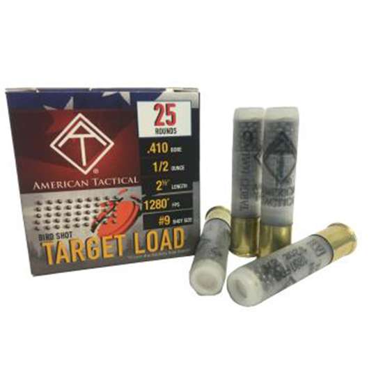 ATI 410G TARGET LOAD #9 SHOT 1/2OZ 2.5″ 25RD BX 250RD CS ATI 410G TARGET LOAD #9 SHOT 1/2OZ 2.5″ 25RD BX 250RD CS