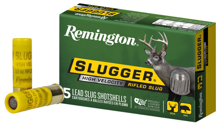 REM RS HV 20GA 1/2oz Slug 2-3/4” 5 REM RS HV 20GA 1/2oz Slug 2-3/4” 5