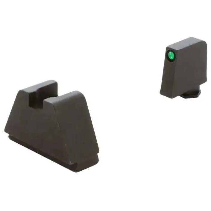 4XL Tall Green Tritium Black Outline .385in front FlatBlack .480in Rear 4XL Tall Green Tritium Black Outline .385in front FlatBlack .480in Rear