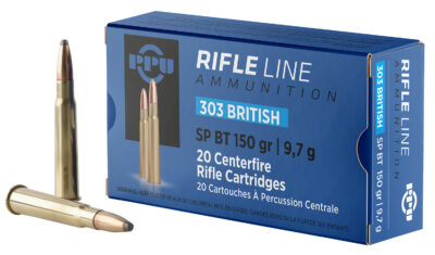 PPU 303 BRITISH 150GR SP 20RD BOX 10 BOXES PER CASE