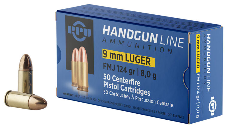 9mm Luger FMJ 124gr. 9mm Luger FMJ 124gr.