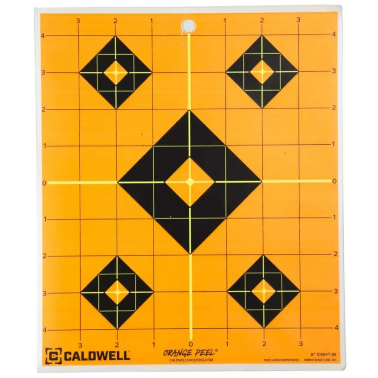 Caldwell 1166102 Orange Peel Self-Adhesive Paper Black/Orange 8″ Diamond 5 Pack Caldwell 1166102 Orange Peel Self-Adhesive Paper Black/Orange 8″ Diamond 5 Pack