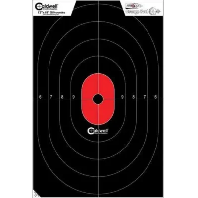 CALDWELL SILHOUETTE CENTER MASS TARGET 8PK
