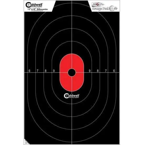 CALDWELL SILHOUETTE CENTER MASS TARGET 8PK