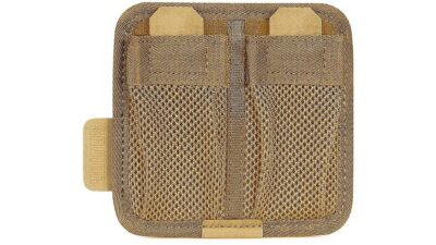 Savior Battery Holder w/ Hook Backing – 2 Slot – tan