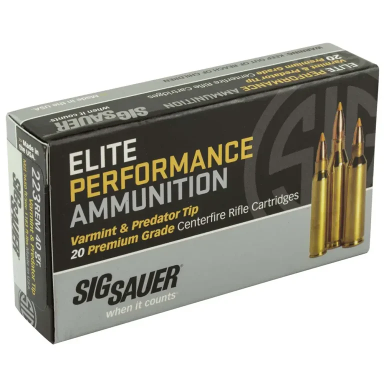 ELITE VARMINT 223REM 40GR OTM 20RDS/BX ELITE VARMINT 223REM 40GR OTM 20RDS/BX