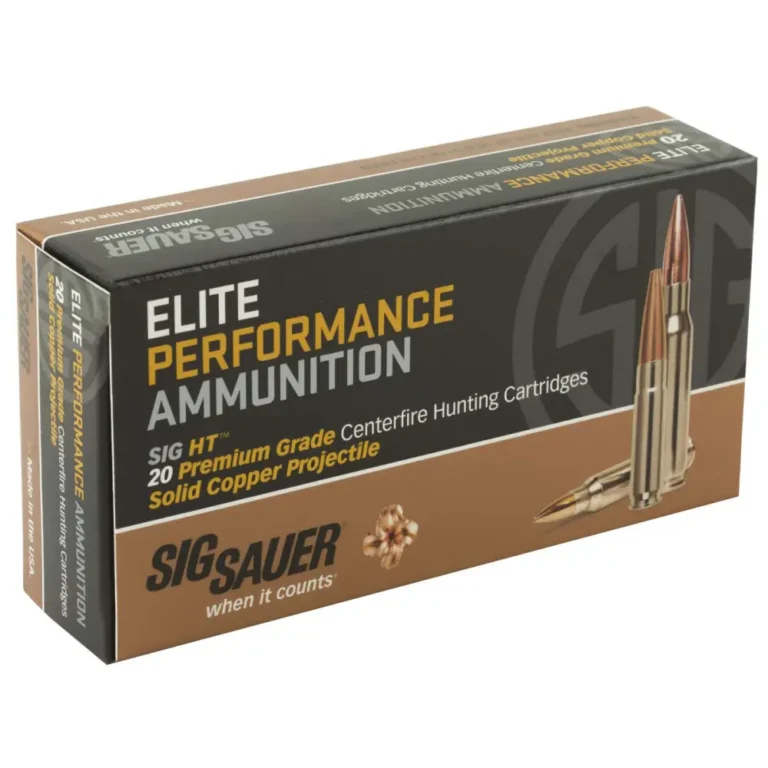 SIG AMMO 308WIN 150GR ELITE HUNTING HT 20/10 SIG AMMO 308WIN 150GR ELITE HUNTING HT 20/10