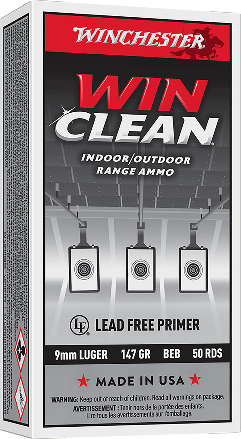 WIN WINCLEAN 9MM 147GR BRASS ENCLOSED 50/10