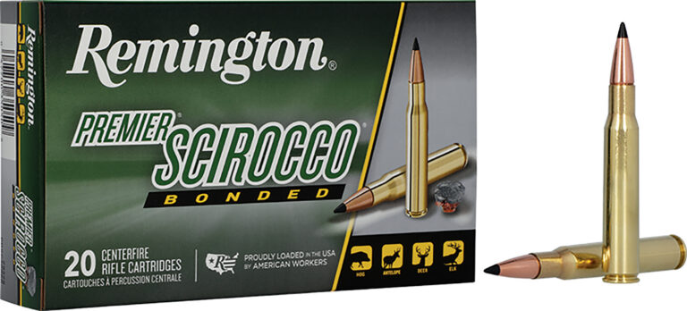 REMINGTON PREMIER 7MM REM MAGNUM 150GR SWIFT SCIROCCO BONDED AMMO 20RD