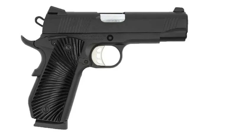 SDS Imports 10100102 1911 Devil Ray Carry 45 ACP 8+1 4.25″ Stainless Steel Barrel, Black Cerakote Serrated Steel Slide, Black Cerakote Steel Frame w/Beavertail, Black Sunburst G10 Grips SDS Imports 10100102 1911 Devil Ray Carry 45 ACP 8+1 4.25″ Stainless Steel Barrel, Black Cerakote Serrated Steel Slide, Black Cerakote Steel Frame w/Beavertail, Black Sunburst G10 Grips