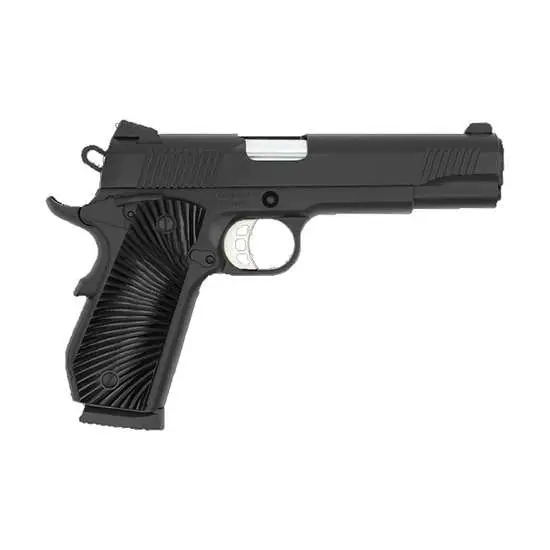 Tisas 10100502 1911 Duty Carry 45 ACP 8+1 5″ Stainless Steel Barrel, Black Cerakote Serrated Slide, Black Cerakote Steel Frame w/Beavertail Black Sunburst G10 Grips Tisas 10100502 1911 Duty Carry 45 ACP 8+1 5″ Stainless Steel Barrel, Black Cerakote Serrated Slide, Black Cerakote Steel Frame w/Beavertail Black Sunburst G10 Grips