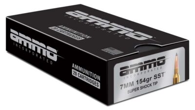 Ammo Inc. Hunt LR 7 MM REM MAG 154 GR SST 20/RD
