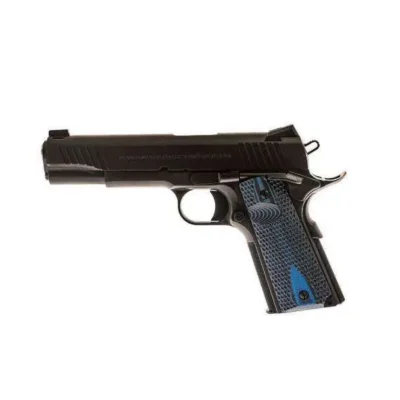 1911 HPX 45acp Pistol 5in Black w/ Blue Grips