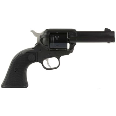 dRUGER WRANGLER 22LR REVLVR BLK CERAKOTE 3.75″ BBL 6RD BLADE F.S.