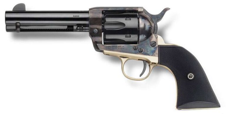 PIETTA GWII GUNFIGHTER 9MM 4.75 BRASS PLY GRIP PIETTA GWII GUNFIGHTER 9MM 4.75 BRASS PLY GRIP
