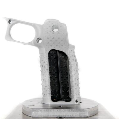 Atlas Gunworks Step Grip Panels Aluminum – Left-side Moderate texture