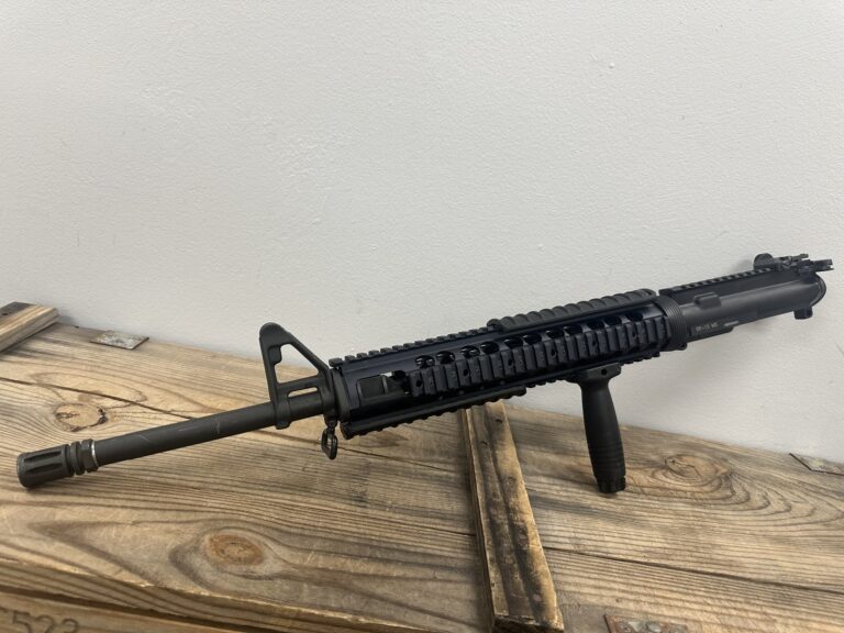Knights Manufacturing SR-15 upper m5, Used 20″ barrel, OEM Bolt Carrier, OEM Charging Handle, A2 Front Sight, Adjustable Rear Sight, OEM Charging Handle, In Black Soft Case Knights Manufacturing SR-15 upper m5, Used 20″ barrel, OEM Bolt Carrier, OEM Charging Handle, A2 Front Sight, Adjustable Rear Sight, OEM Charging Handle, In Black Soft Case