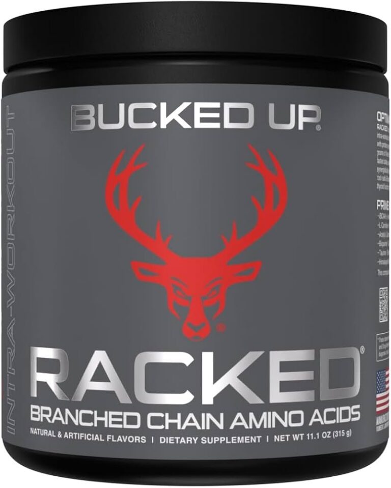 Bucked Up Racked BCAA Blood Raz 30 Serving Tub Bucked Up Racked BCAA Blood Raz 30 Serving Tub