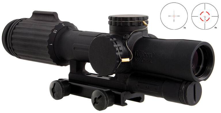 TRIJICON VCOG 1-6X24 RED SEG CIRCLE TS MNT TRIJICON VCOG 1-6X24 RED SEG CIRCLE TS MNT