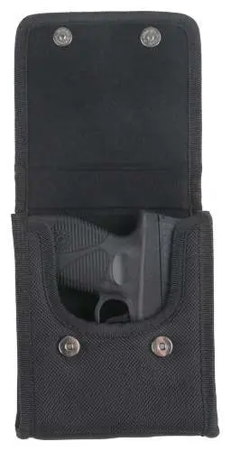 Bulldog Nylon Cell Phone Vertical Holster Black RH/LH Compact 9mm Autos Bulldog Nylon Cell Phone Vertical Holster Black RH/LH Compact 9mm Autos