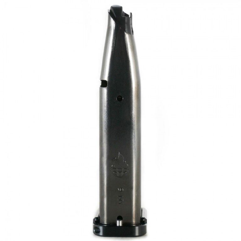 Atlas Gunworks 120MM 16rd Slidelock 9MM Magazine Black Atlas Gunworks 120MM 16rd Slidelock 9MM Magazine Black