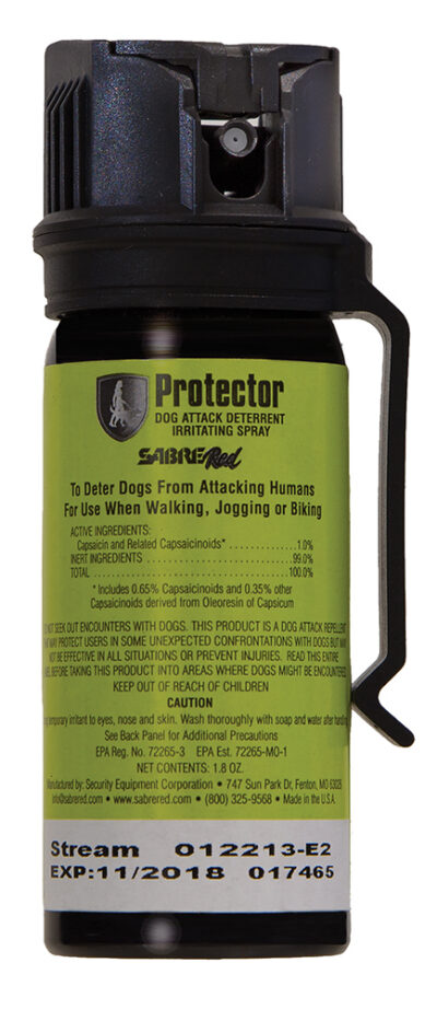 SAB DOG DETERRENT 1.8oz w/CLIP