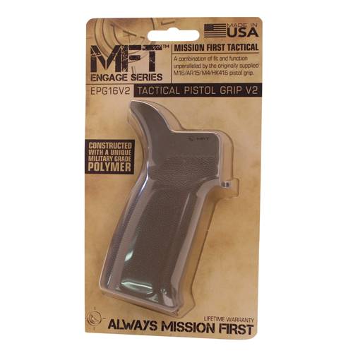 Engage AR15/M16 Pistol Grip w/15 degree angle no finger grooves SDE