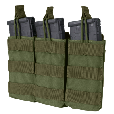 Condor Triple M4/M16 Open Top Mag Pouch – Olive Drab