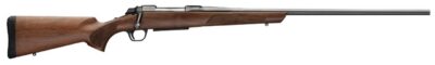 Browning 035801216 AB3 Hunter 7mm-08 Rem 5+1 22″ Matte Blued/ 22″ Free-Floating Button-Rifled Barrel, Matte Blued Steel Receiver, Satin Black Walnut/ Wood Stock, Right Hand