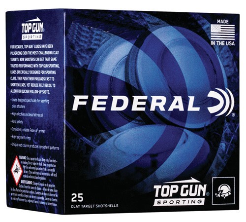 Federal TGS412149 Top Gun Sporting 410 Gauge 2.75″ 1/2 oz 9 Shot 25 Bx/ 10 Cs Federal TGS412149 Top Gun Sporting 410 Gauge 2.75″ 1/2 oz 9 Shot 25 Bx/ 10 Cs