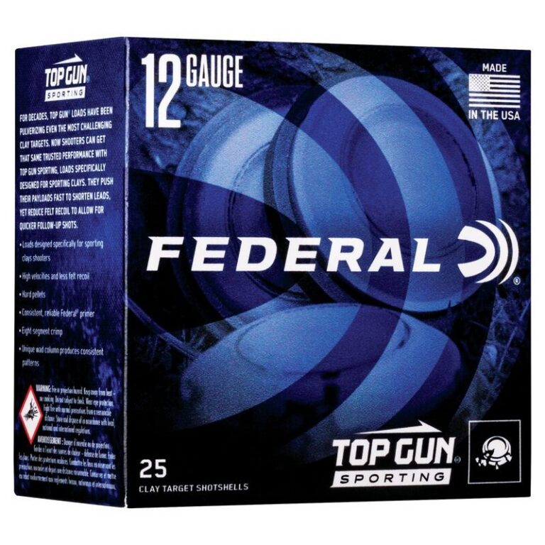 12 GA 2 3/4″ 1OZ 1300 FPS 7.5 Top Gun 12 GA 2 3/4″ 1OZ 1300 FPS 7.5 Top Gun