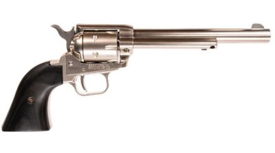HERITAGE 22LR ONLY 6.5″ NICKEL BLK