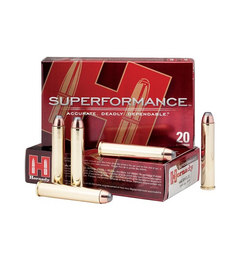 Hornady 82453 Superformance 444Marlin 265gr InterLock Flat Point 20 Per Box/10 Case Hornady 82453 Superformance 444Marlin 265gr InterLock Flat Point 20 Per Box/10 Case
