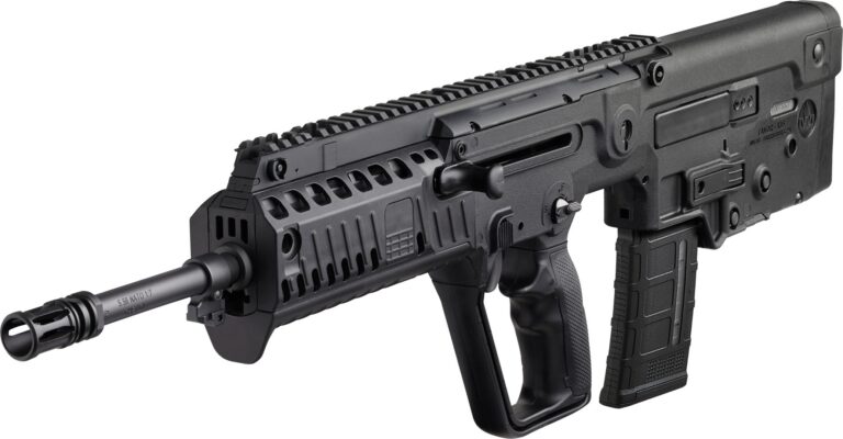IWI US XB18 Tavor X95 5.56x45mm NATO Caliber with 18.50″ Barrel, 30+1 Capacity, Black Metal Finish, Black Fixed Bullpup Stock & Polymer Grip Right Hand