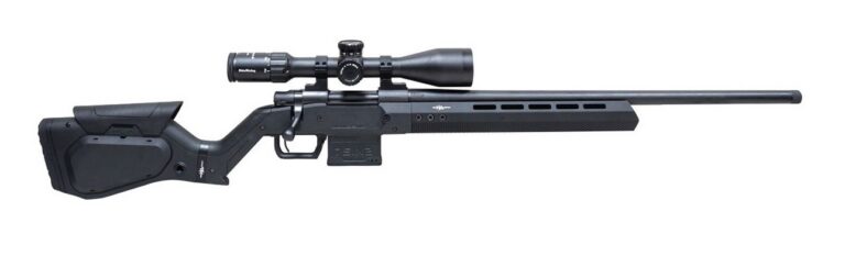 Howa HHERA65CCFBLK M1500 Hera 6.5 Creedmoor 5+1 24″ Carbon Fiber Threaded Barrel, Black Rec, Black Hera H7 Chassis Stock Howa HHERA65CCFBLK M1500 Hera 6.5 Creedmoor 5+1 24″ Carbon Fiber Threaded Barrel, Black Rec, Black Hera H7 Chassis Stock