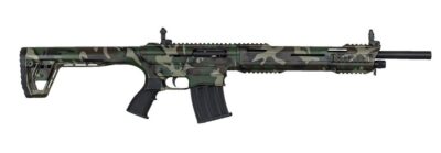 Tokarev USA 21000167 TAR M81 Full Size Frame 12 Gauge Semi-Auto 3″ 5+1 18.50″ Black Steel Barrel, M81 Woodland Camo Picatinny Rail Receiver, M81 Woodland Camo Adjustable Synthetic Stock