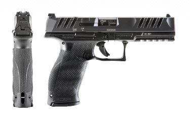 Walther Arms 2858134 PDP Optic Ready 9mm Luger Caliber with 5″ Barrel, 10+1 Capacity, Black Finish Picatinny Rail Frame, Serrated/Optic Cut Black Steel Slide & Performance Duty Textured Polymer Grip Walther Arms 2858134 PDP Optic Ready 9mm Luger Caliber with 5″ Barrel, 10+1 Capacity, Black Finish Picatinny Rail Frame, Serrated/Optic Cut Black Steel Slide & Performance Duty Textured Polymer Grip