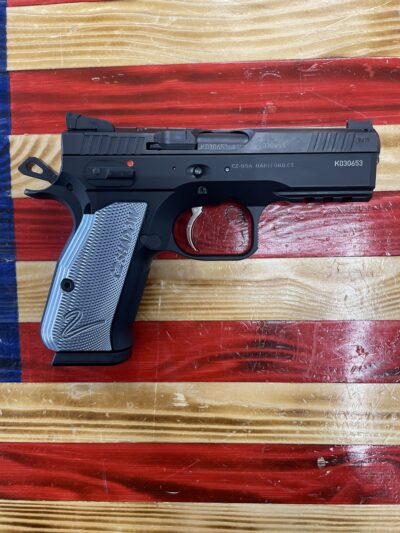 CZ Shadow 2 Compact, Handgun, Semi Auto, 9mm, 4in Barrel, Black, Two Mags.