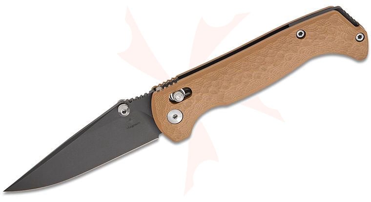 Toor Knives Dropwing Crossbar Lock Folding Knife 3.5″ CPM-MagnaCut Black KG Gunkote Drop Point Blade, Coyote Tan G10 Handles – Dropwing Coyote Tan Toor Knives Dropwing Crossbar Lock Folding Knife 3.5″ CPM-MagnaCut Black KG Gunkote Drop Point Blade, Coyote Tan G10 Handles – Dropwing Coyote Tan