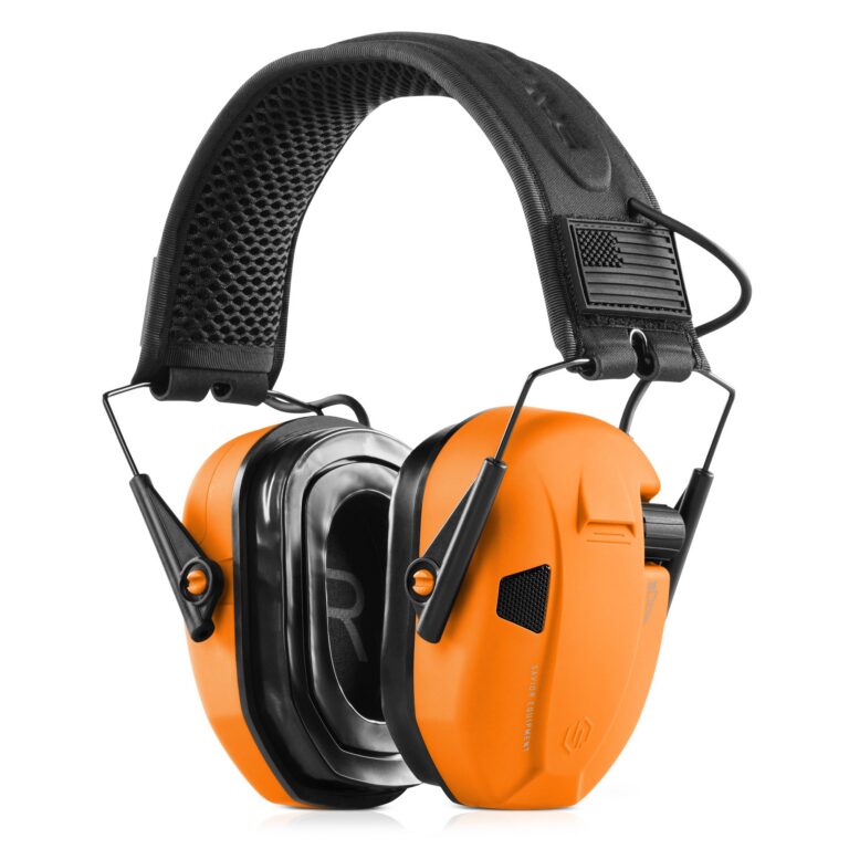 Savior Equipment Apollo – Electronic Sound Suppressors – Hi Viz Orange