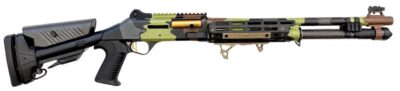 Orthos Raider S4, Semi-Auto Shotgun, 12GA, Highland Elite Camo, 18.5″.