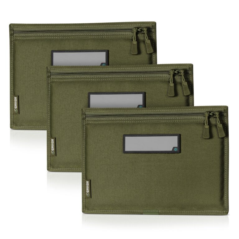 Savior Equipment 3-Pack Soft Pistol Rug For Specialist Range Bag w/ 6x Writable ID Patches, Lockable Zipper – OD Green Savior Equipment 3-Pack Soft Pistol Rug For Specialist Range Bag w/ 6x Writable ID Patches, Lockable Zipper – OD Green