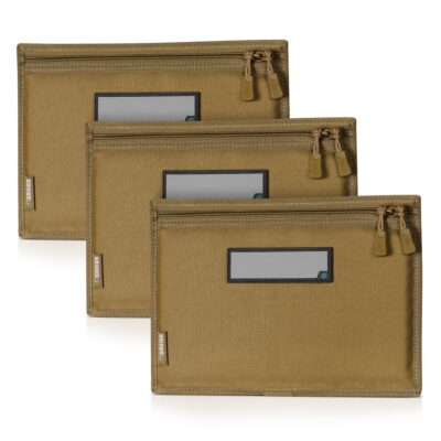 Savior Equipment Pistol Sleeve For Specialist – Range Bag – 3 Pack – Tan