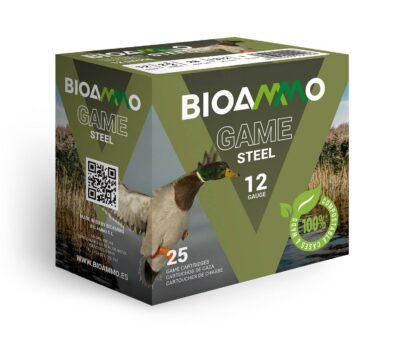 BIOAMMO 12 GA HB 1-1/16 OZ #5 STEEL GAME PHEASANT Ammo 25 RD/ BOX